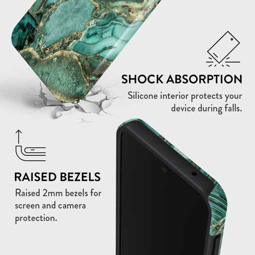 Ubud Jungle - Turquoise Samsung Galaxy A35 Case 4