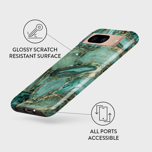 Ubud Jungle - Turquoise Google Pixel 8 Case 3