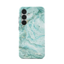 Uluwatu Waves - Teal Samsung Galaxy S25 Case 1