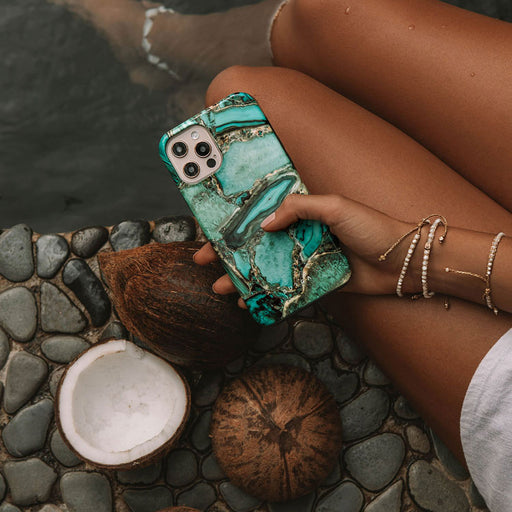 Ubud Jungle - Turquoise iPhone 16 Case 21