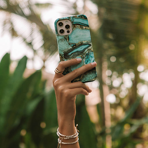 Ubud Jungle - Turquoise iPhone 16 Case 22