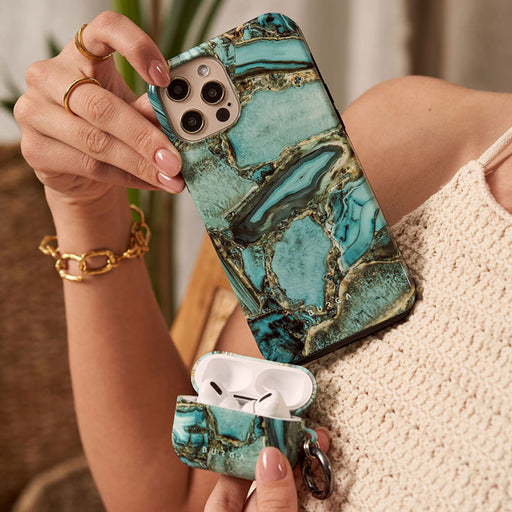 Ubud Jungle - Turquoise iPhone 16 Case 23