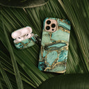 Ubud Jungle - Turquoise iPhone 16 Case 24