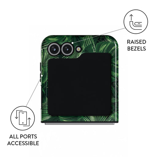 Tropical Garden - Samsung Galaxy Z Flip 6 Case 3