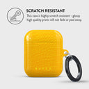 Canary Yellow - Snake Skin AirPods Case 4