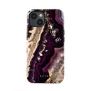 Purple Skies - Marble iPhone 15 Plus Case 5