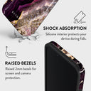 Purple Skies - Marble iPhone 16e Case 4