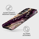 Purple Skies - Marble Samsung Galaxy S24 Case 7