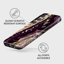 Purple Skies - Marble Samsung Galaxy S23 Case 7
