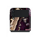 Purple Skies - Marble Samsung Galaxy Z Flip 3 Case 1