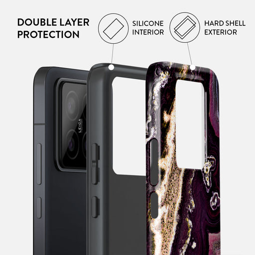 Purple Skies - Marble Xiaomi 14 Pro Case 2