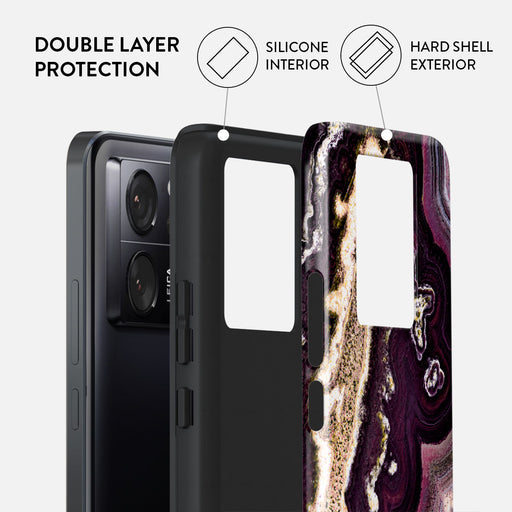 Purple Skies - Marble Xiaomi 13T Case 2
