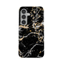 Make A Wish - Gold Marble Samsung Galaxy S24 Plus Case