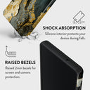 Northern Lights - Marble Samsung Galaxy S25 Ultra Case 4