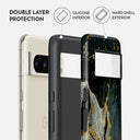 Northern Lights - Marble Google Pixel 8 Pro Case 2