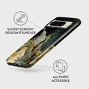 Northern Lights - Marble Google Pixel 8 Pro Case 3