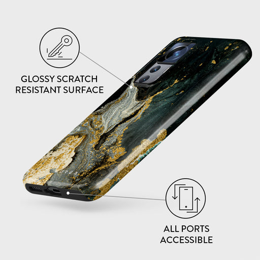 Northern Lights - Marble Xiaomi 12T Case 3
