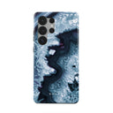 Frozen Lake - Gray Marble Samsung Galaxy S25 Ultra Case 1
