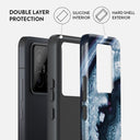 Frozen Lake - Gray Marble Xiaomi 14 Pro Case 2