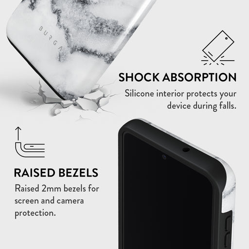 White Winter - Classy Marble Samsung Galaxy S23 Plus Case 8
