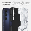 White Winter - Classy Marble Samsung Galaxy A15 4G / 5G Case 2