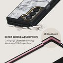 White Winter - Classy Marble Samsung Galaxy Z Fold 6 Case 3