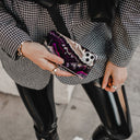 Purple Skies - Marble iPhone 15 Plus Case 26