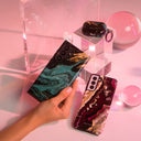 Purple Skies - Marble iPhone 15 Plus Case 34