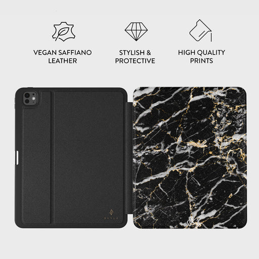 Make A Wish - Gold Marble iPad Pro 13 (7th Gen) Case 3