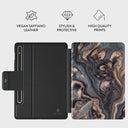 Enchanted Mirror - Marble Samsung Galaxy Tab S9+ FE Case 2