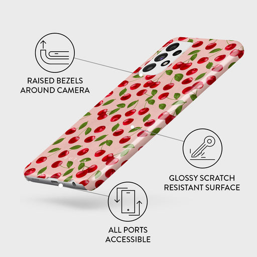 Afternoon Treat - Cherry Samsung Galaxy A52 / A52S 4G / 5G Case 3