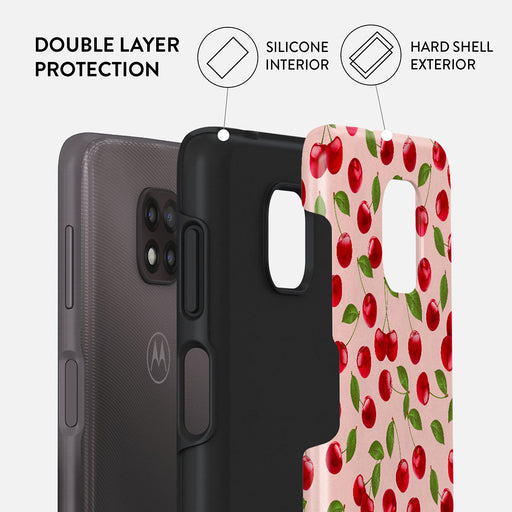 Afternoon Treat - Cherry Motorola Moto G Power 2021 Case 2