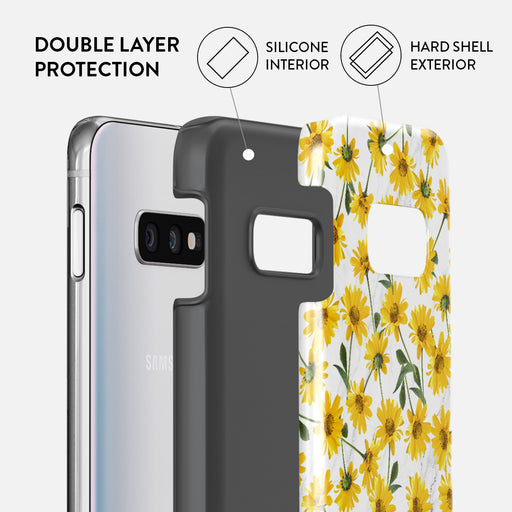 Summer Scent - Yellow Flower Samsung Galaxy S10E Case 6