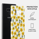 Summer Scent - Yellow Flower Samsung Galaxy Note 9 Case 2