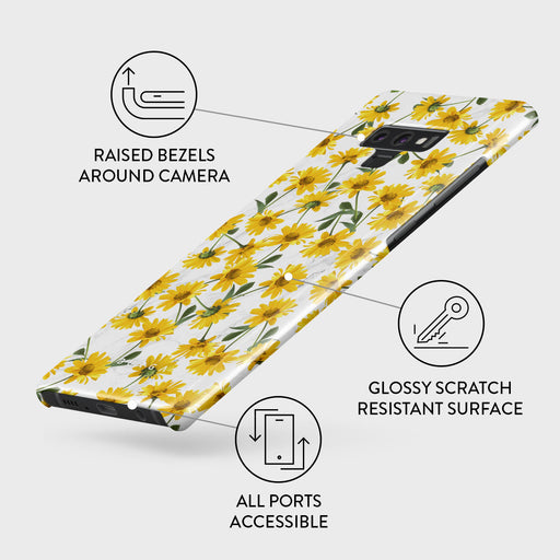 Summer Scent - Yellow Flower Samsung Galaxy Note 9 Case 3
