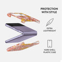 Garden Brunch - Floral Samsung Galaxy Z Flip 4 Case 2