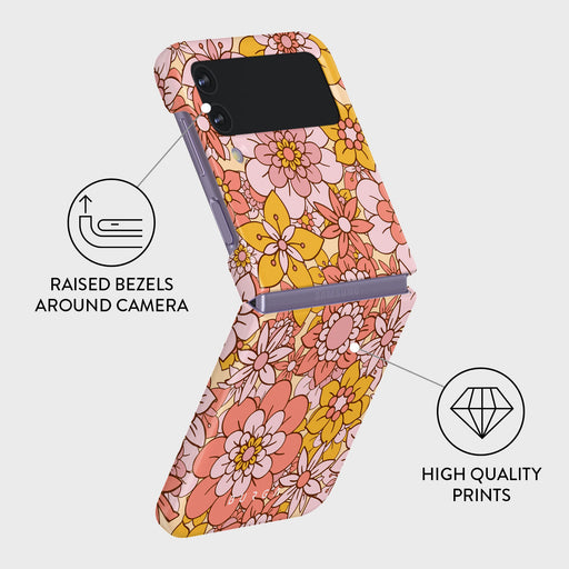 Garden Brunch - Floral Samsung Galaxy Z Flip 4 Case 3