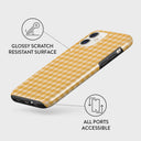 Tuscan Sun - Yellow Plaid iPhone 11 Case 7