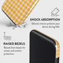 Tuscan Sun - Yellow Plaid iPhone 11 Case 8