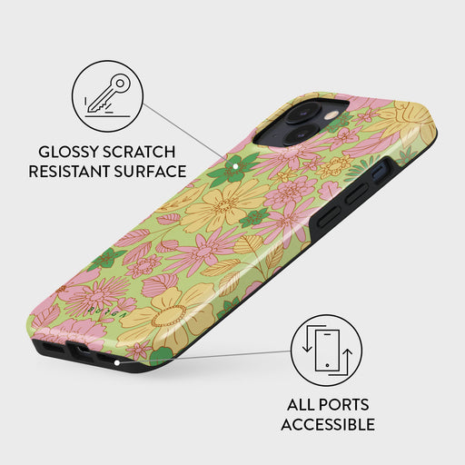 Amalfi Coast - Colorful Floral iPhone 13 Mini Case 7