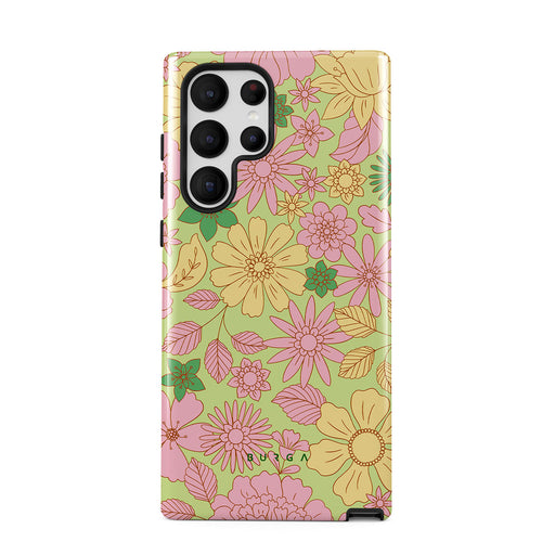 Amalfi Coast - Colorful Floral Samsung Galaxy S22 Ultra Case 5