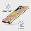 Amalfi Coast - Colorful Floral Samsung Galaxy S22 Ultra Case 7