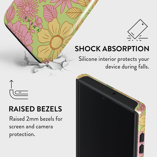 Amalfi Coast - Colorful Floral Samsung Galaxy S22 Ultra Case 8