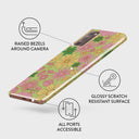 Amalfi Coast - Colorful Floral Samsung Galaxy Note 20 4G / 5G Case 3