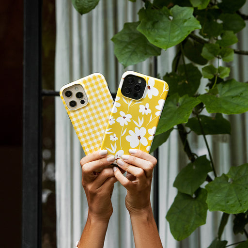 Tuscan Sun - Yellow Plaid iPhone 11 Case 27