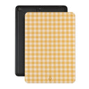 Tuscan Sun - Yellow Plaid iPad 10.2 (9th/8th/7th Gen) Case 1