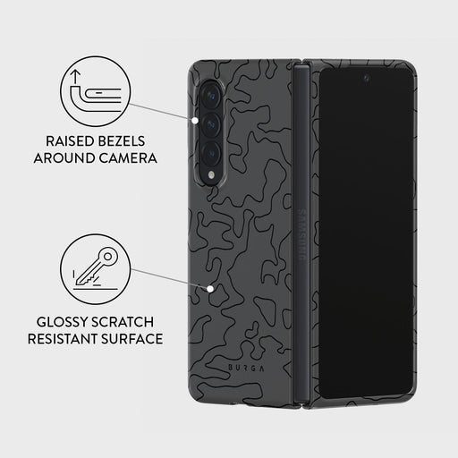 Black Rock - Samsung Galaxy Z Fold 4 Case 3