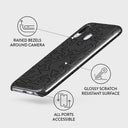 Black Rock - Samsung Galaxy A40 Case 3