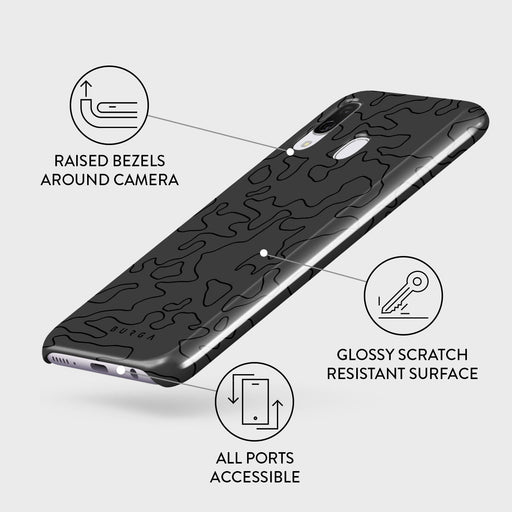 Black Rock - Samsung Galaxy A40 Case 3