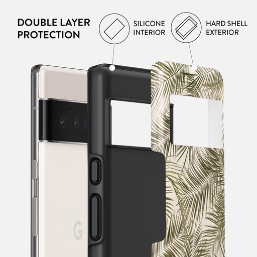 Happy Place - Palm Google Pixel 6 Pro Case 2